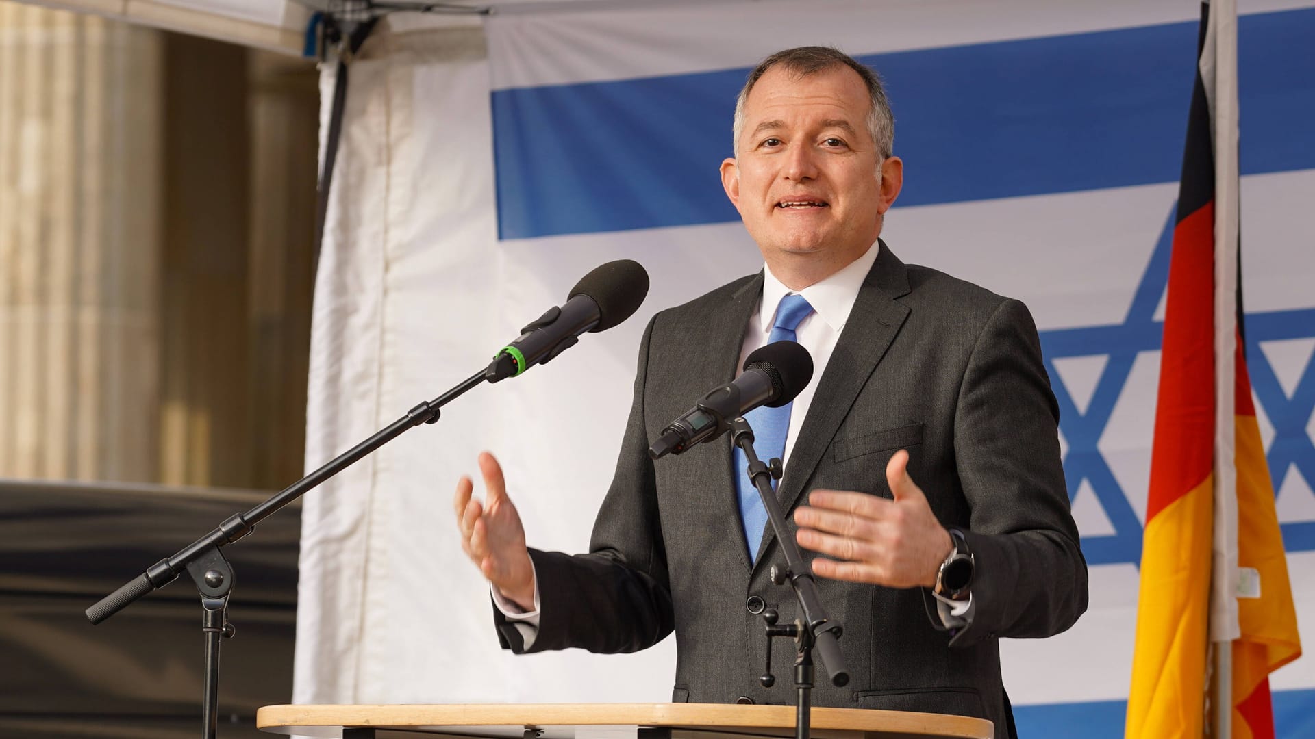 Pro-Palästina-Demonstration in Frankfurt: Nach dem Terrorangriff der Hamas auf Israel sind die Reaktionen zum Teil extrem.