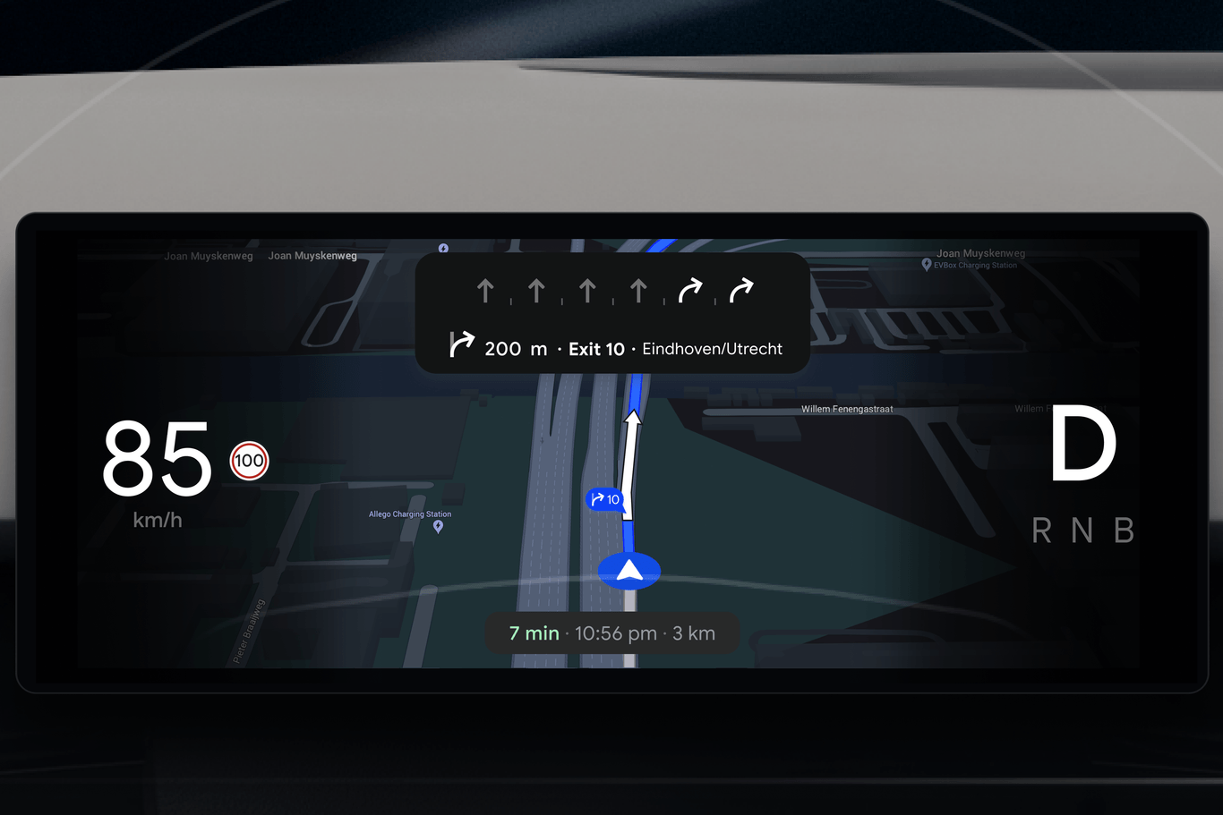 Navigation mit Google Maps: Dank KI-basierten Informationen werden bald auch in Deutschland Geschwindigkeitsbegrenzungen angezeigt.