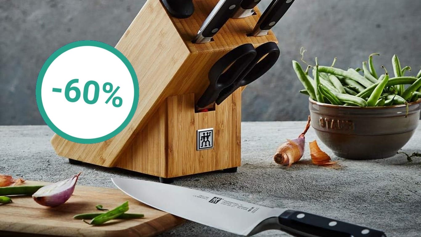 Scharfes Angebot: Amazon verkauft Messer der Marke Zwilling zu absoluten Bestpreisen.