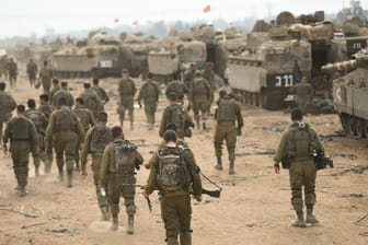 Israelische Truppen im Gazastreifen: Der Bodenangriff gegen die Hamas hat begonnen.