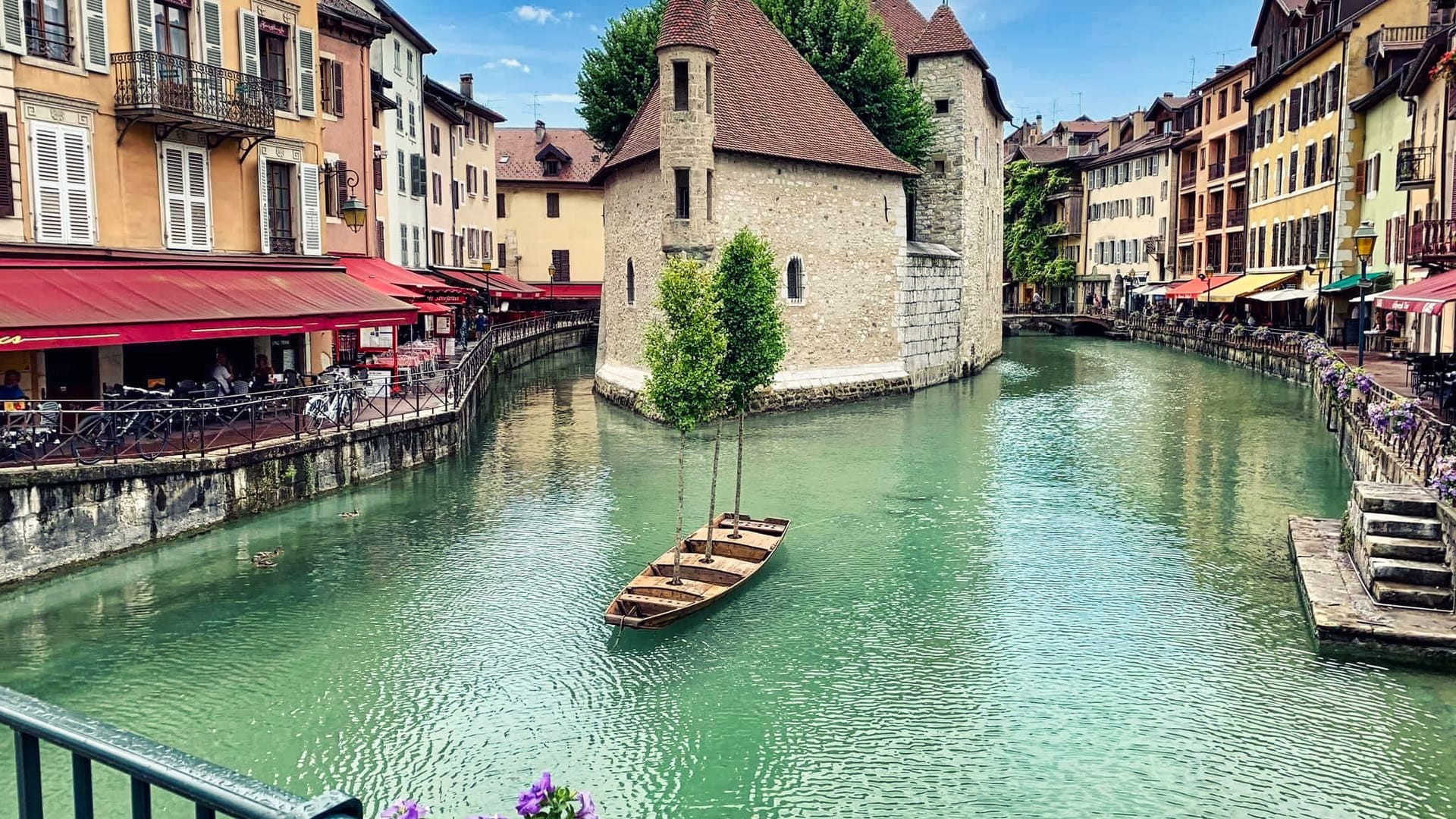 Annecy: Ein Blick in die Altstadt.