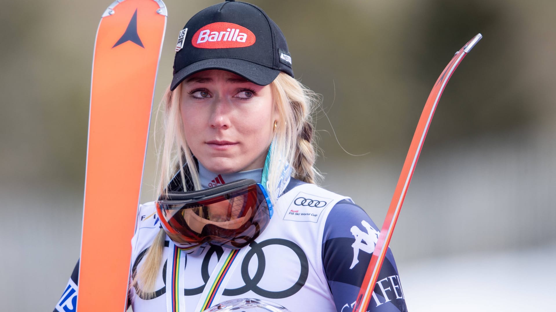 Mikaela Shiffrin: Sie hat eine emotionale Nachricht verfasst.