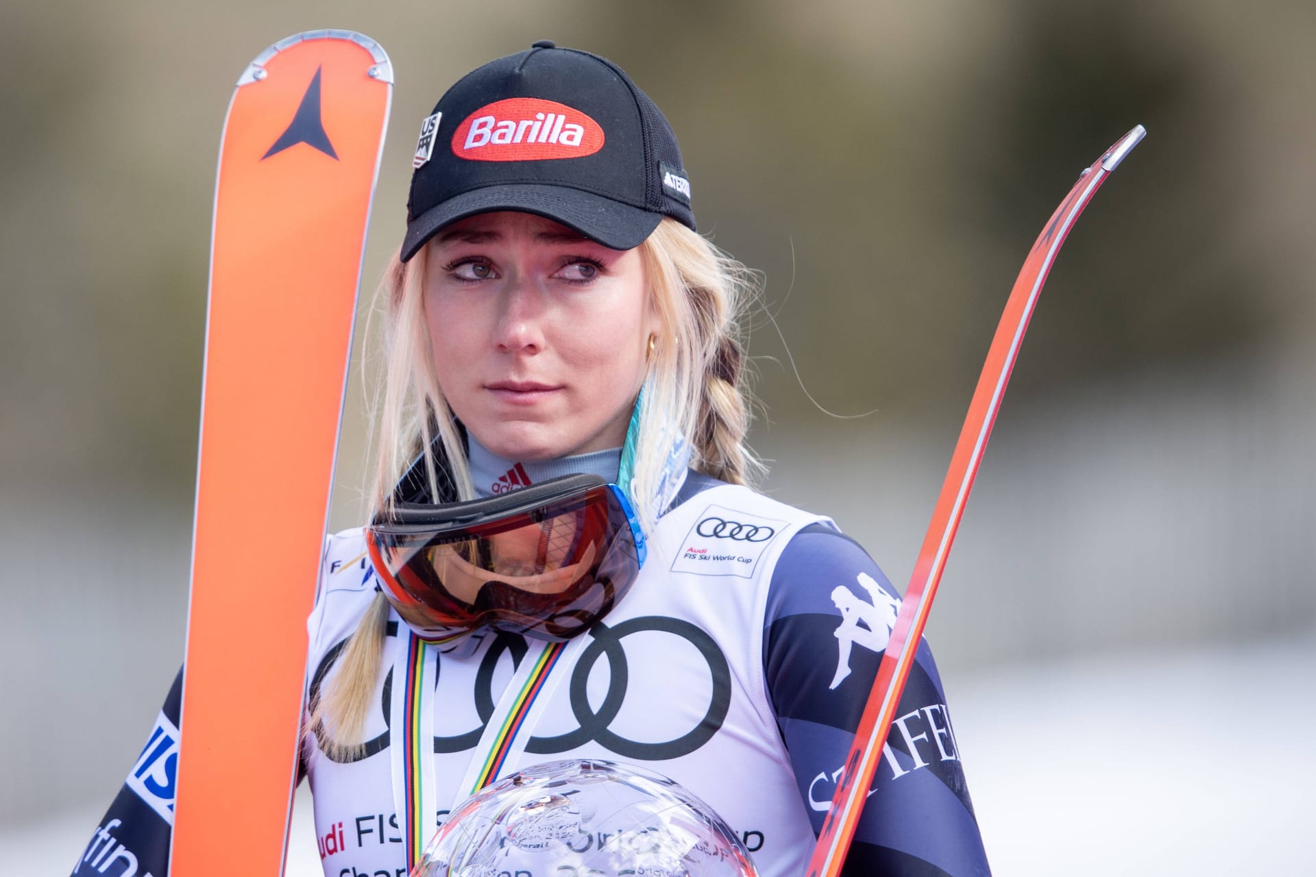 Mikaela Shiffrin: Sie hat eine emotionale Nachricht verfasst.