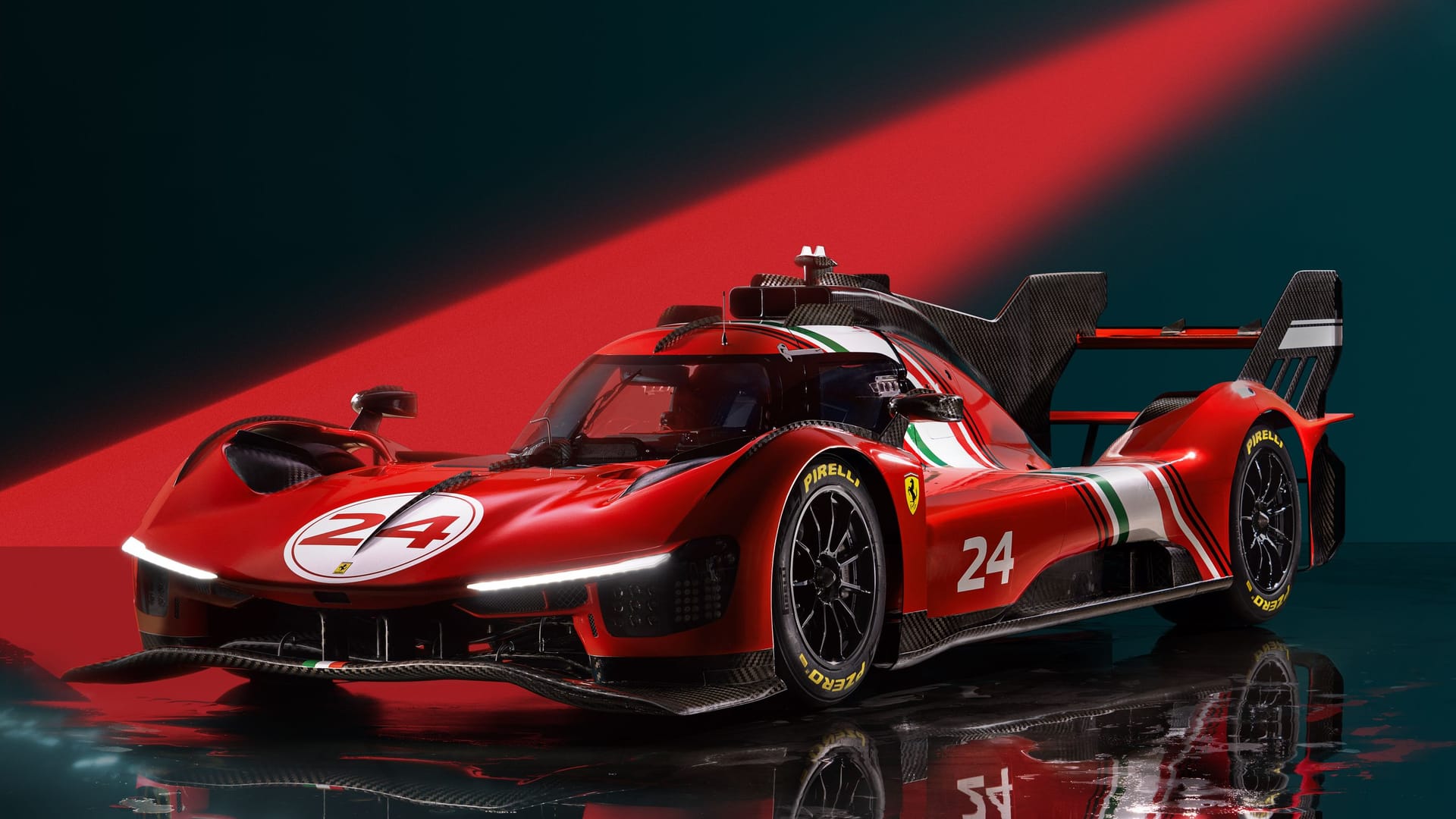 So sehen Sieger aus: Der 499 P ist eine Abwandlung des diesjährigen Le-Mans-Siegautos.