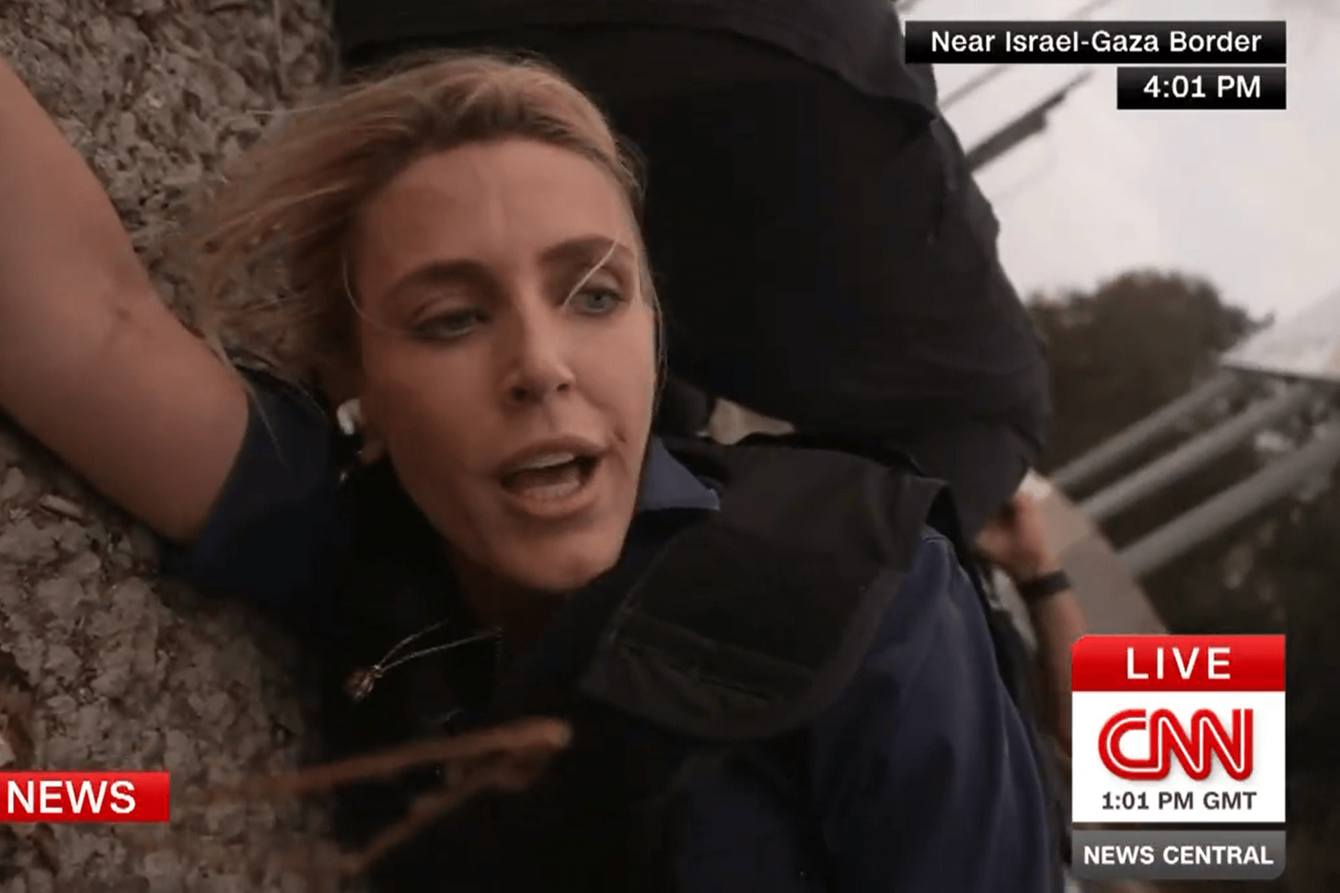 Die CNN-Journalistin Clarissa Ward berichtet für ihren Sender aus Israel.