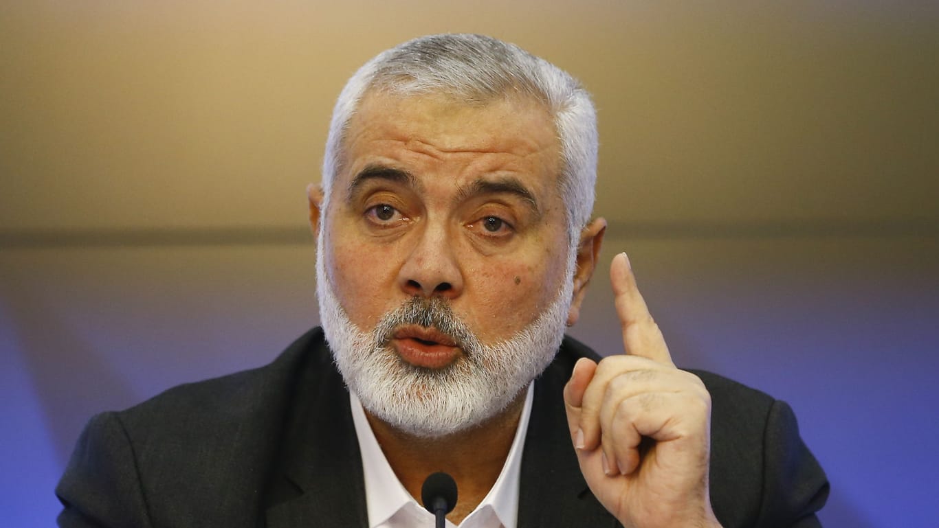 Einer der politischen Führer der Hamas, Ismail Haniyeh, bei einem Besuch in Moskau im Jahr 2020.