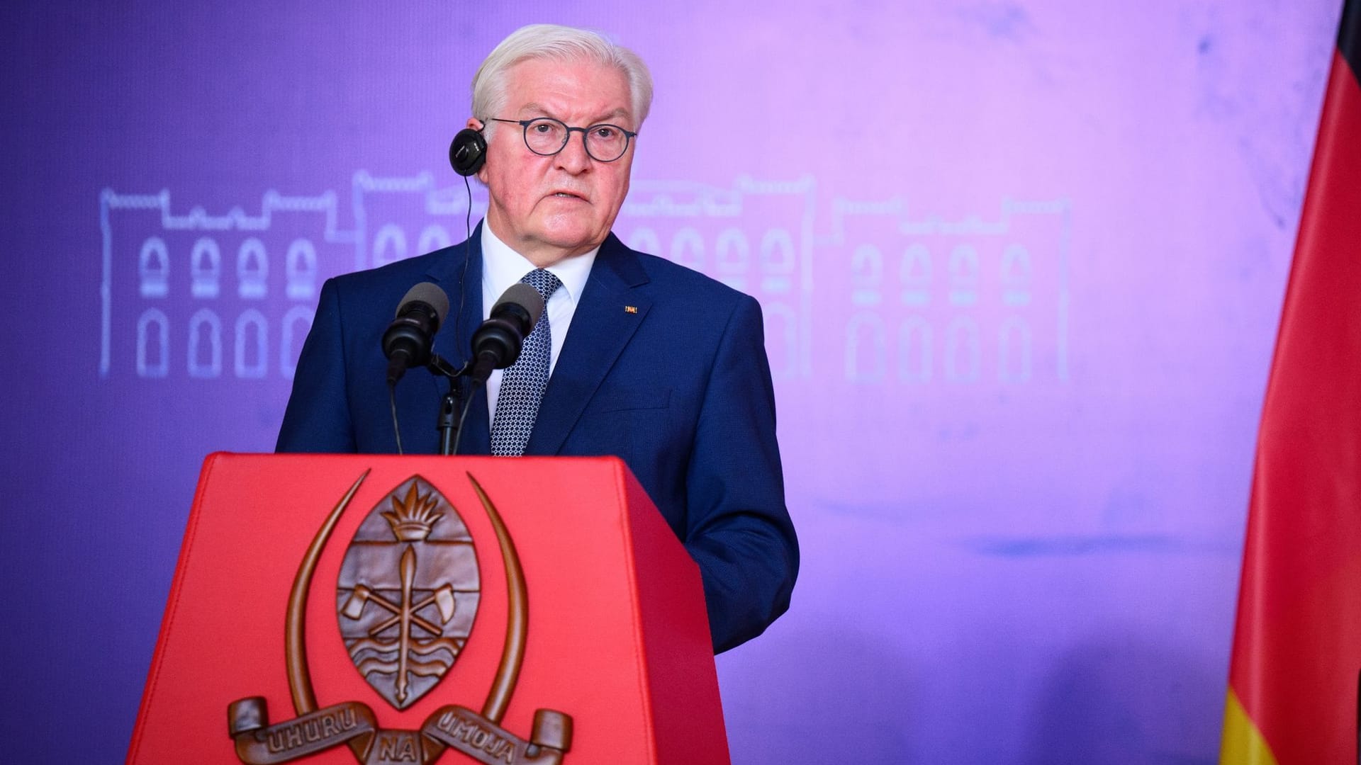 Bundespräsident Steinmeier in Tansania