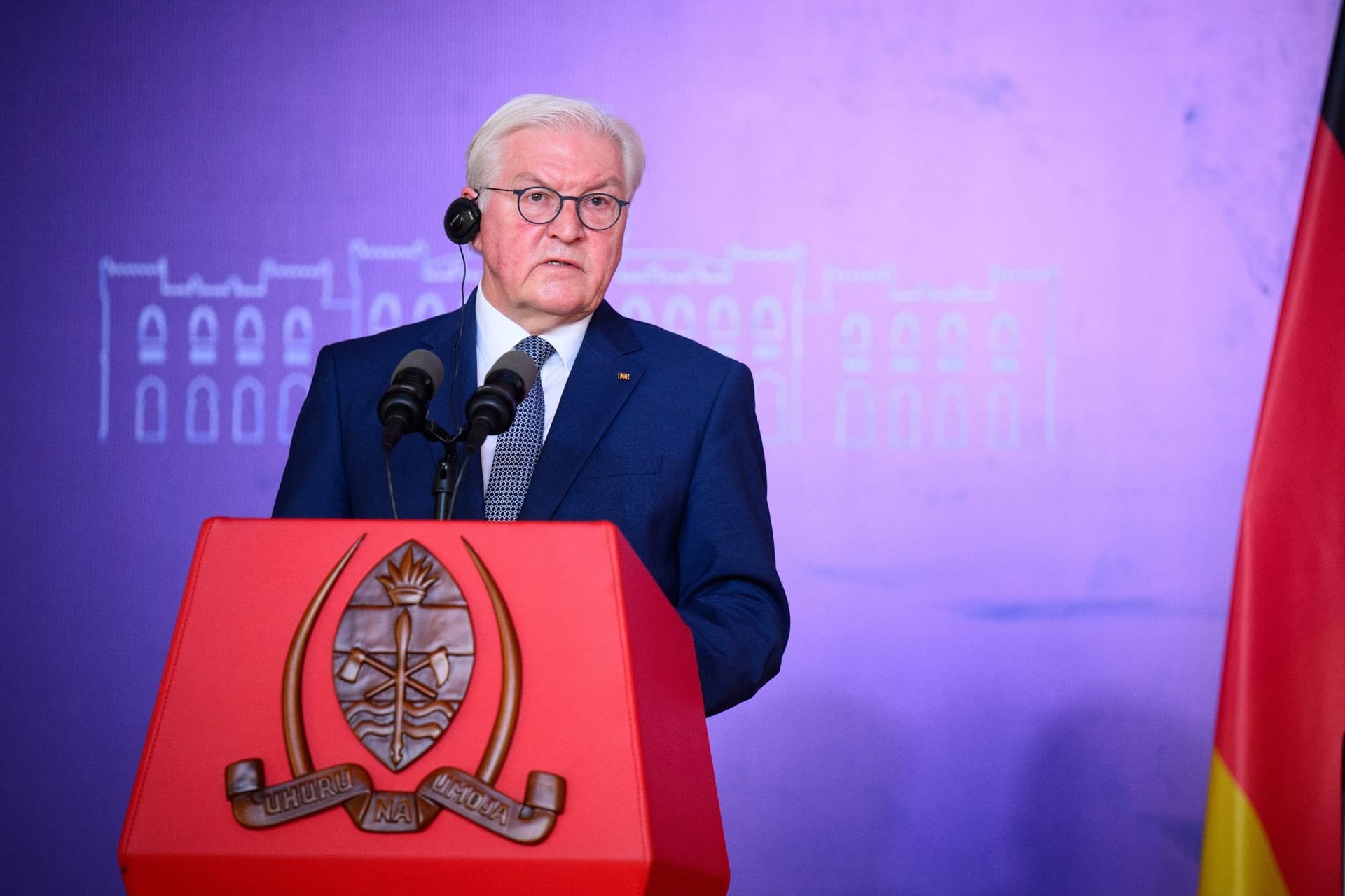 Bundespräsident Steinmeier in Tansania