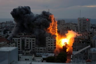 Israelischer Luftangriff auf Gaza.