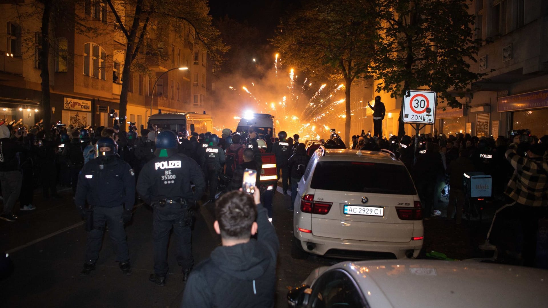 Pro-palästinensische Kundgebung in Berlin