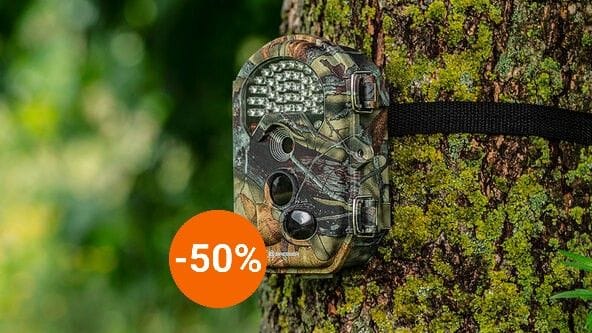 Aldi-Angebot des Tages: Beim Discounter ergattern Sie eine Wildkamera von Bresser für den Garten zum Tiefpreis.