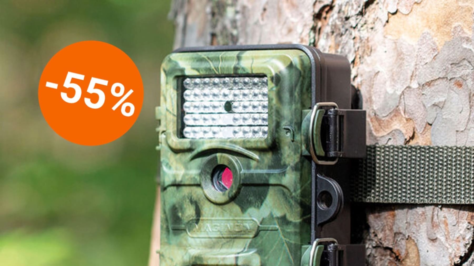 Kamera przyrodnicza z noktowizorem jest dostępna za pół ceny w Aldi