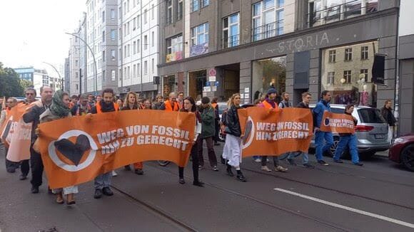 Protest der "Letzten Generation"