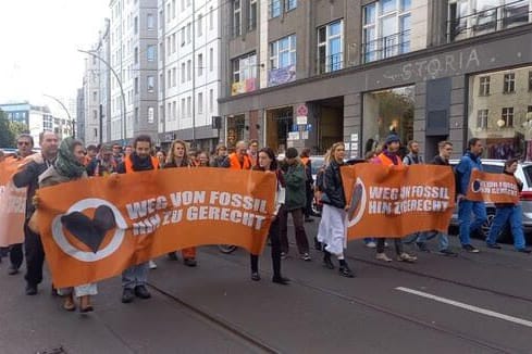 Protest der "Letzten Generation"