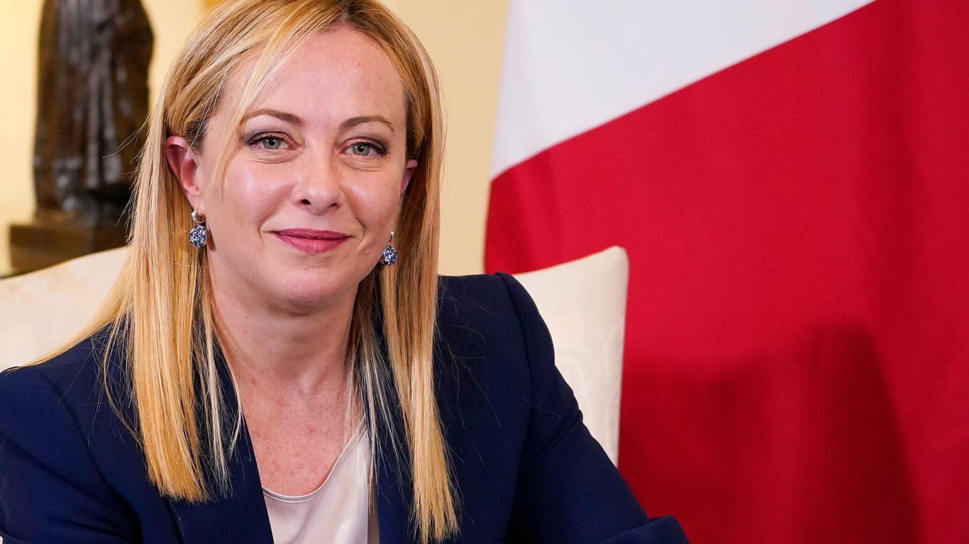 Giorgia Meloni: Die Politikerin ist wieder Single.