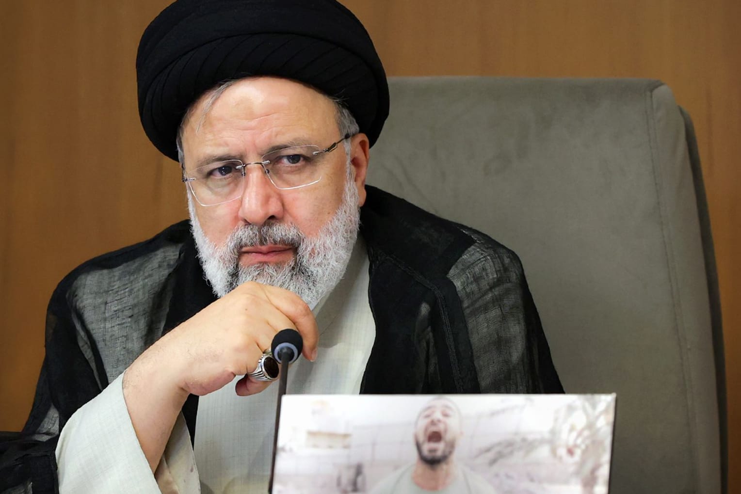 Ebrahim Raisi, Präsident des Iran (Archivbild): Er schickte eine Warnung an Israel.