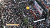 Demonstration in Bangladesh: Die Oppositionspartei Bangladesh Nationalist Party (BNP) hatte dazu aufgerufen.