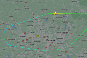 Die Route des ersten Lufthansa-Flugversuchs über Kattowitz: Weit kamen sie nicht.