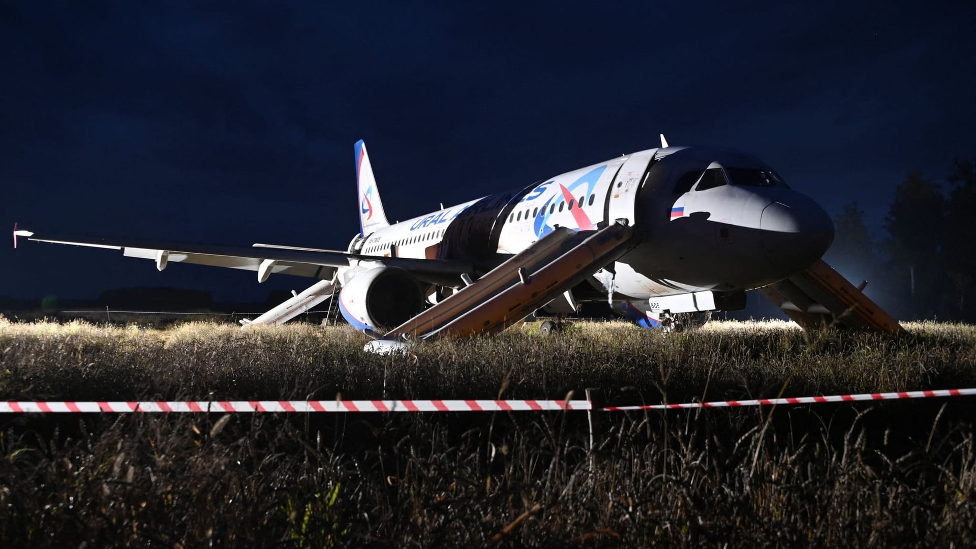 RUSSIA-AIRPLANE/LANDING