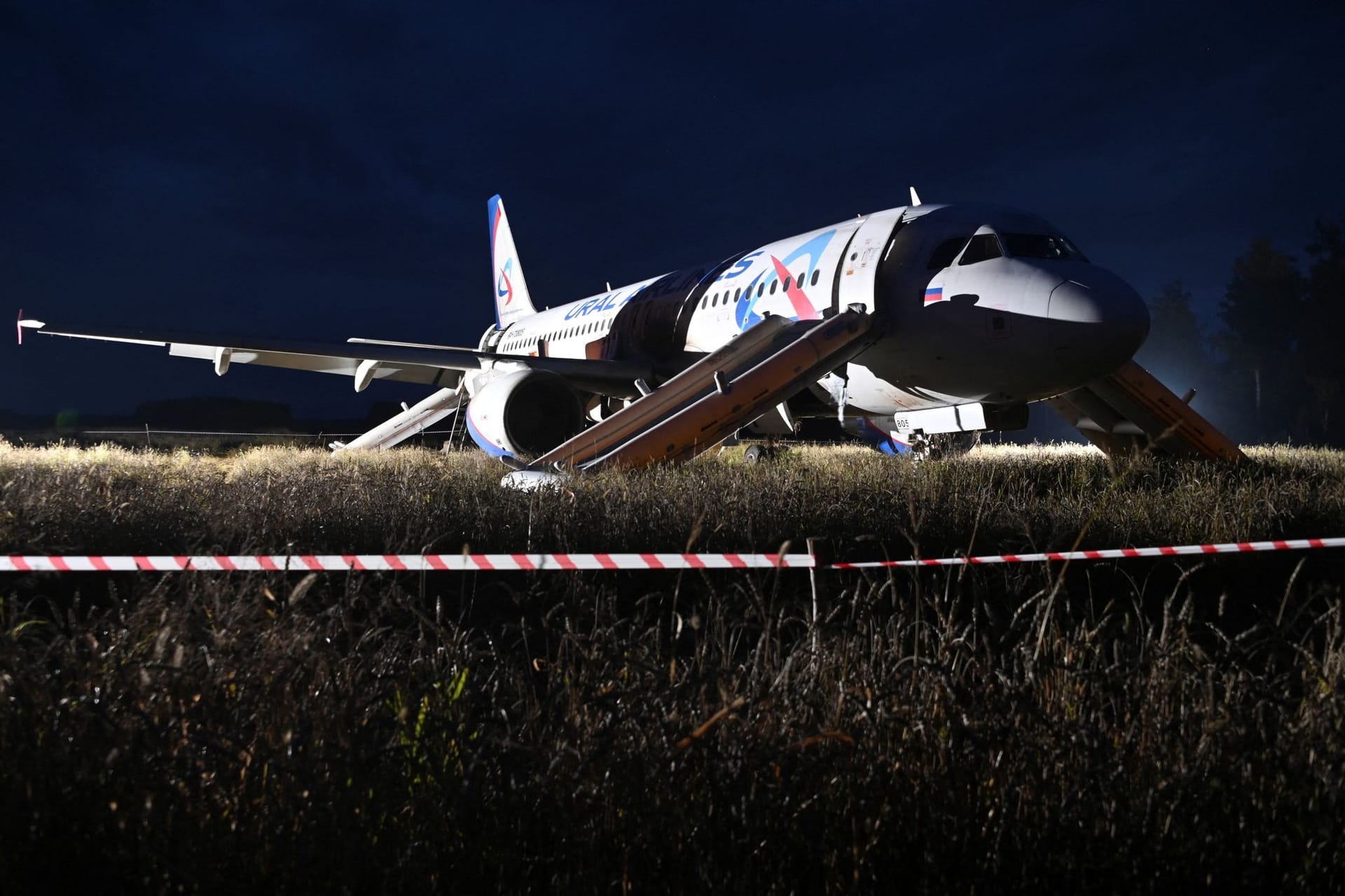 RUSSIA-AIRPLANE/LANDING