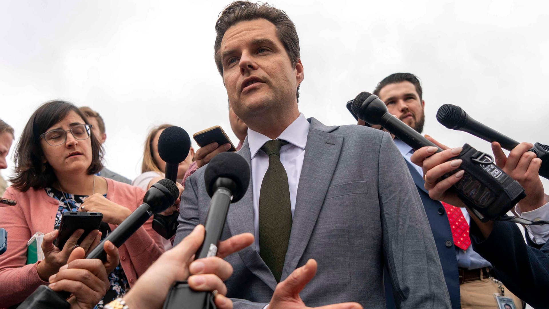 Matt Gaetz (Archivbild): Der Trumpanhänger möchte McCarthy aus dem Amt jagen.