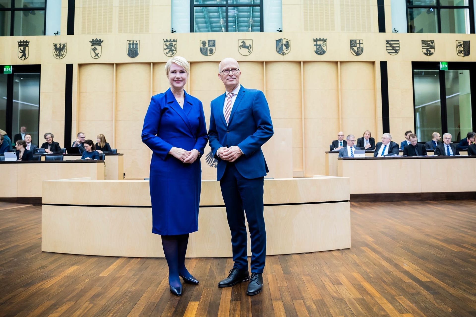 Manuela Schwesig + Peter Tschentscher