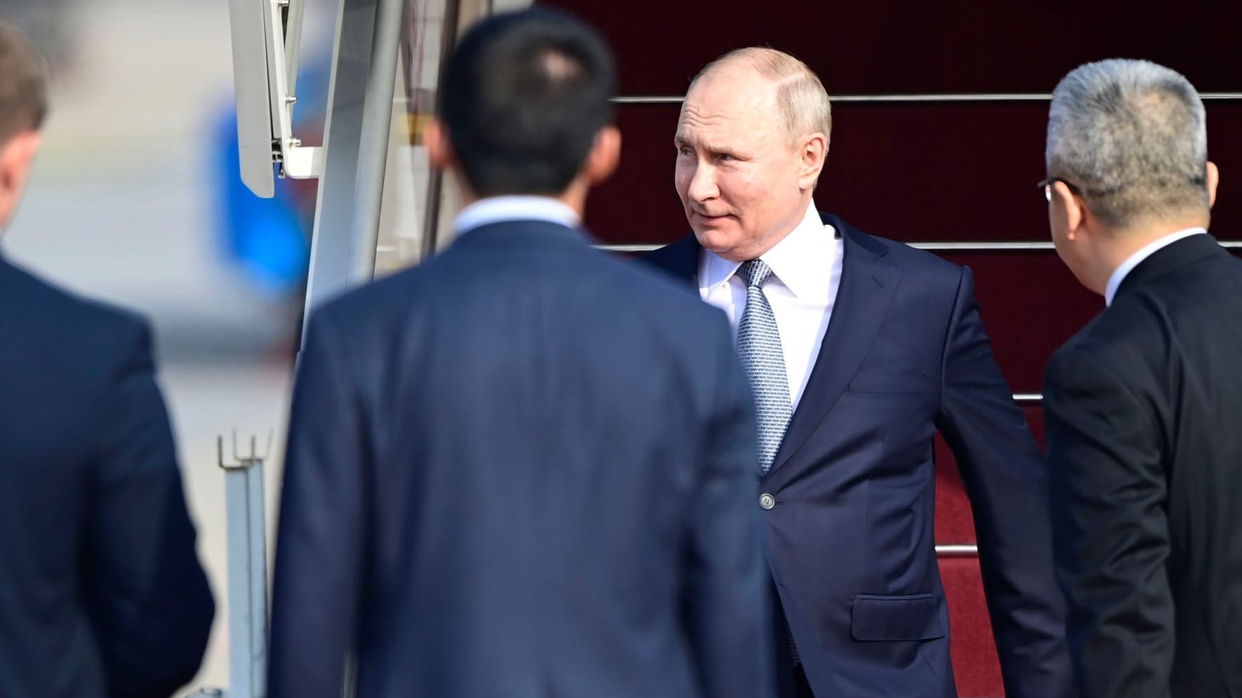 Wladimir Putin ist in China eingetroffen.