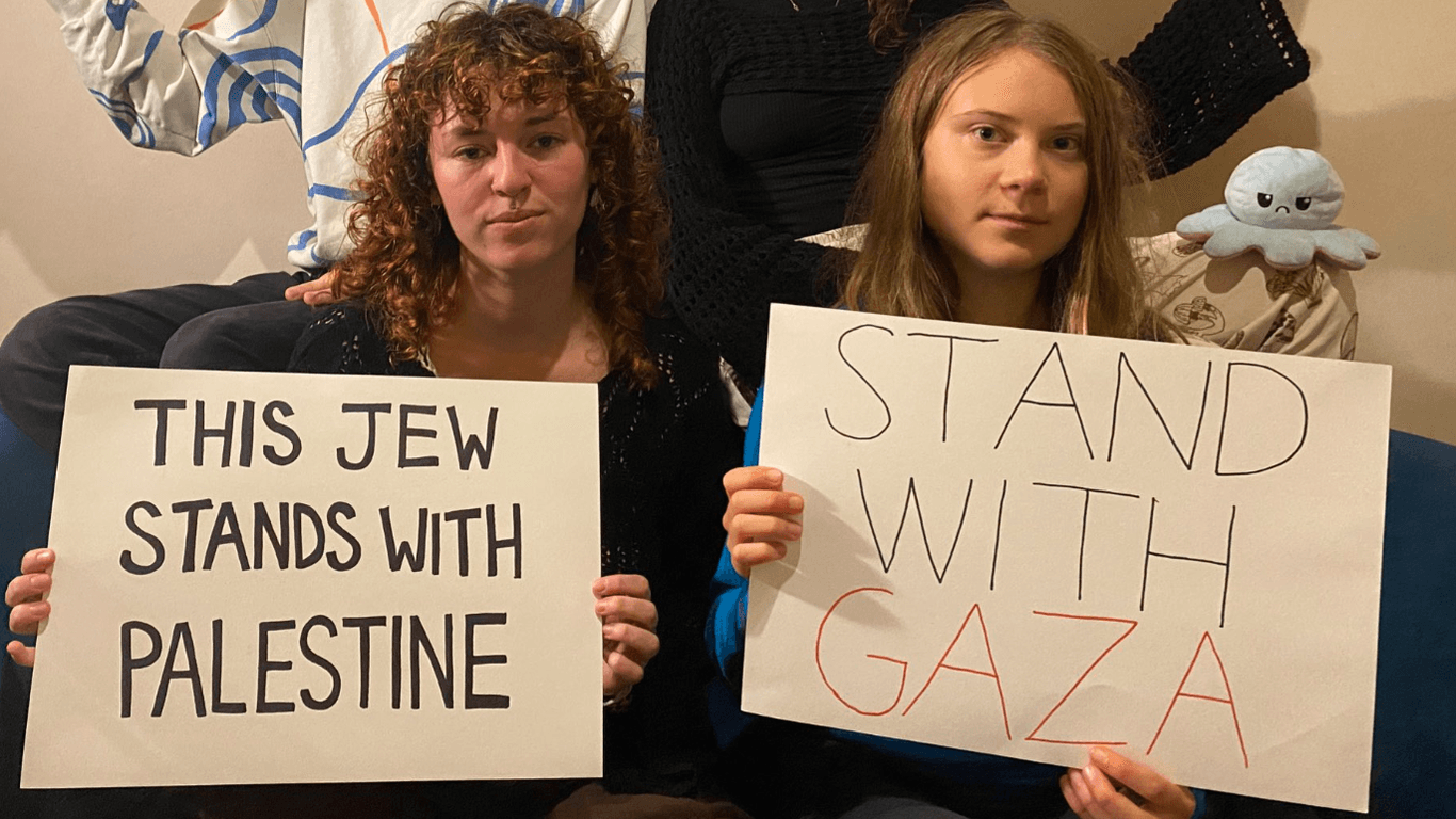 Greta Thunberg: Die Klimaaktivistin hat sich mit Palästina solidarisiert.