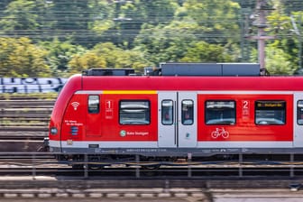 Eine S-Bahn auf freier Strecke (Symbolbild): Immer wieder haben Unbekannte Gegenstände auf die Gleise gestellt.