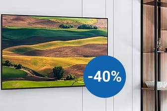 Samsung Crystal UHD TV: Die Bildschirmdiagonale des Fernsehers beträgt 55 Zoll.