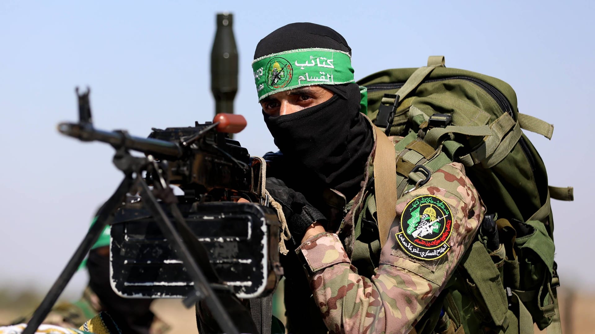 Ein Kämpfer der Hamas: Die Terrororganisation ruft zu Angriffen im Westjordanland auf.