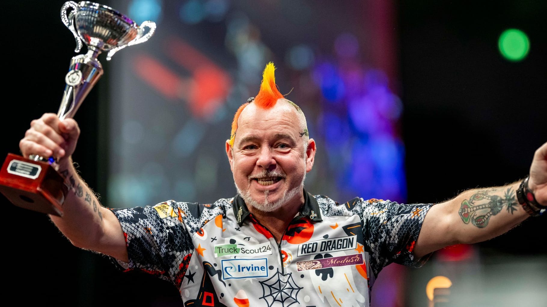 Peter Wright: Er ist Europameister.