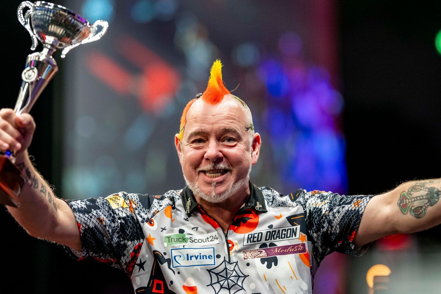 Peter Wright: Er ist Europameister.