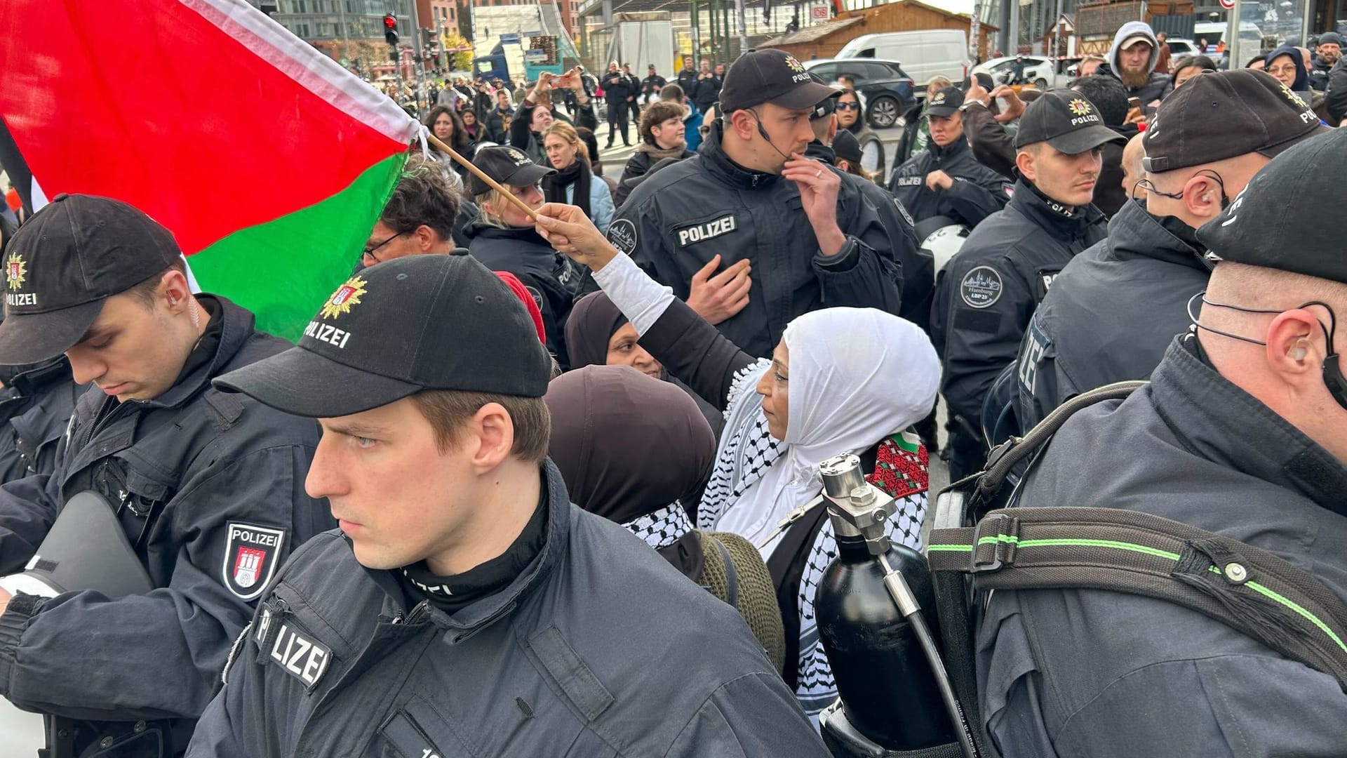 Pro-Palästina-Kundgebung in Berlin Pro-Palästina-Kundgebung in Berlin