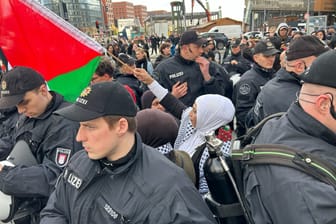 Pro-Palästina-Kundgebung in Berlin