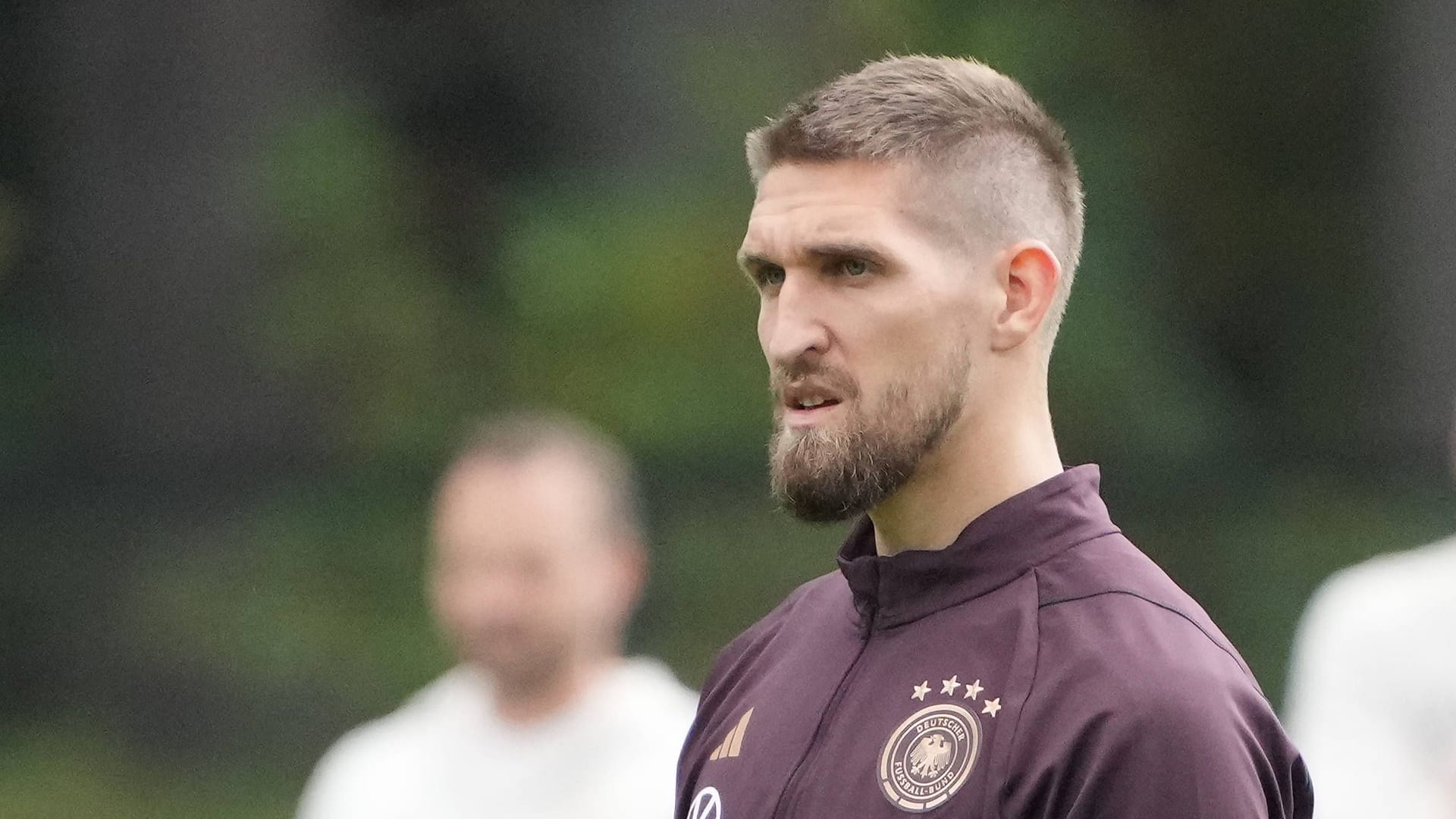 Robert Andrich im Training bei der Nationalmannschaft: Seine erste Berufung kommt zu einem überraschenden Zeitpunkt.