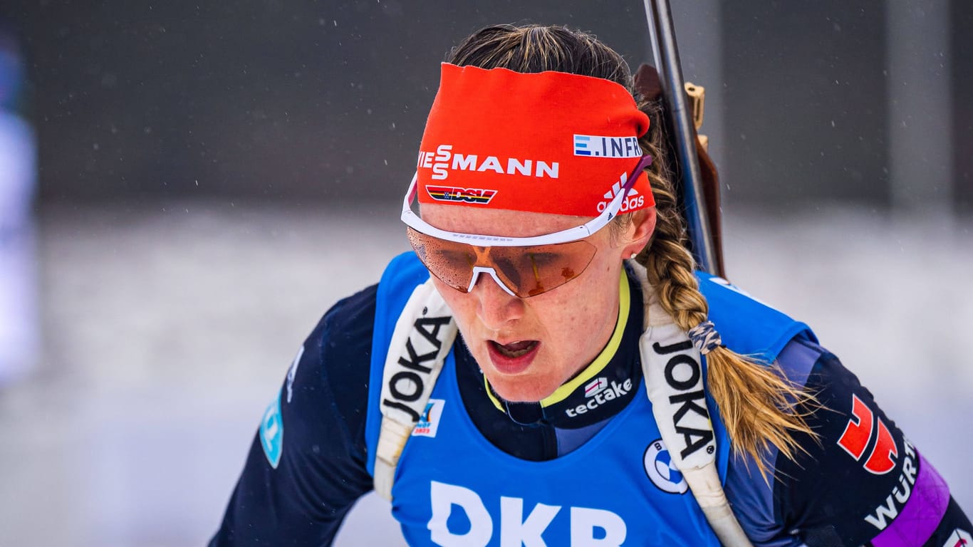 Denise Herrmann-Wick: Die deutsche Ex-Biathletin hat über die Zeit nach dem Karriereende gesprochen.