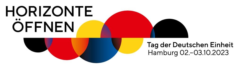 Das Logo der Einheitsfeier in Hamburg – jeden Cent wert?