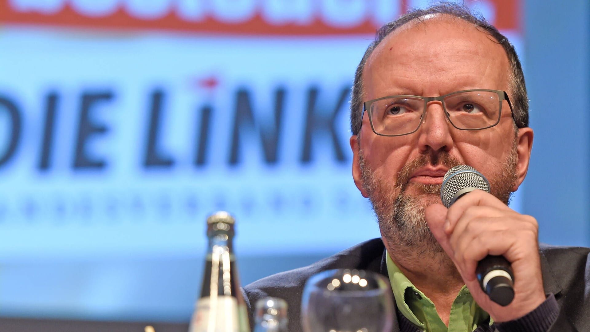 Thomas Lutze beim Landesparteitag der Linken im Saarland 2022 (Archivbild): Es dürfte der letzte Parteitag des langjährigen Bundestagsabgeordneten gewesen sein. Thomas Lutze beim Landesparteitag der Linken im Saarland 2022 (Archivbild): Es dürfte der letzte Parteitag des langjährigen Bundestagsabgeordneten gewesen sein.