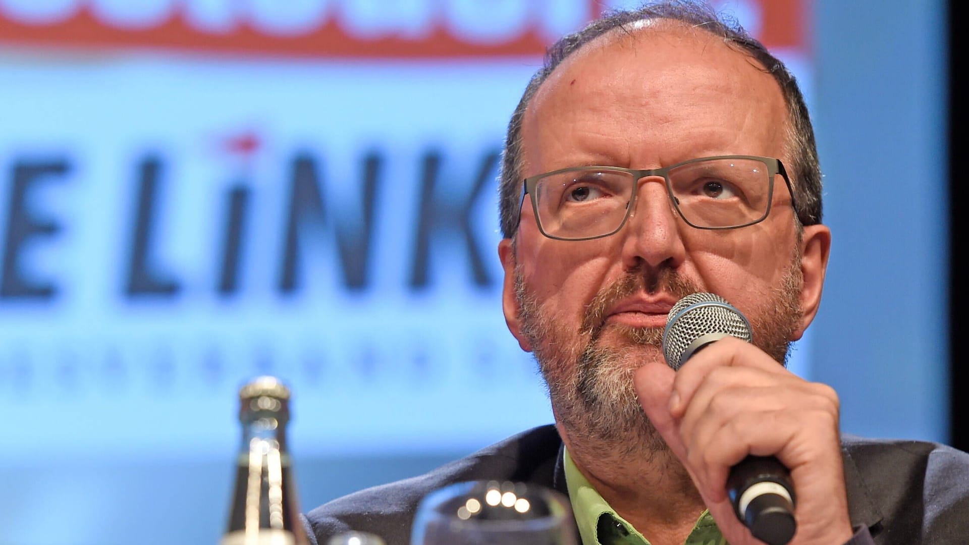 Thomas Lutze beim Landesparteitag der Linken im Saarland 2022 (Archivbild): Es dürfte der letzte Parteitag des langjährigen Bundestagsabgeordneten gewesen sein. Thomas Lutze beim Landesparteitag der Linken im Saarland 2022 (Archivbild): Es dürfte der letzte Parteitag des langjährigen Bundestagsabgeordneten gewesen sein.