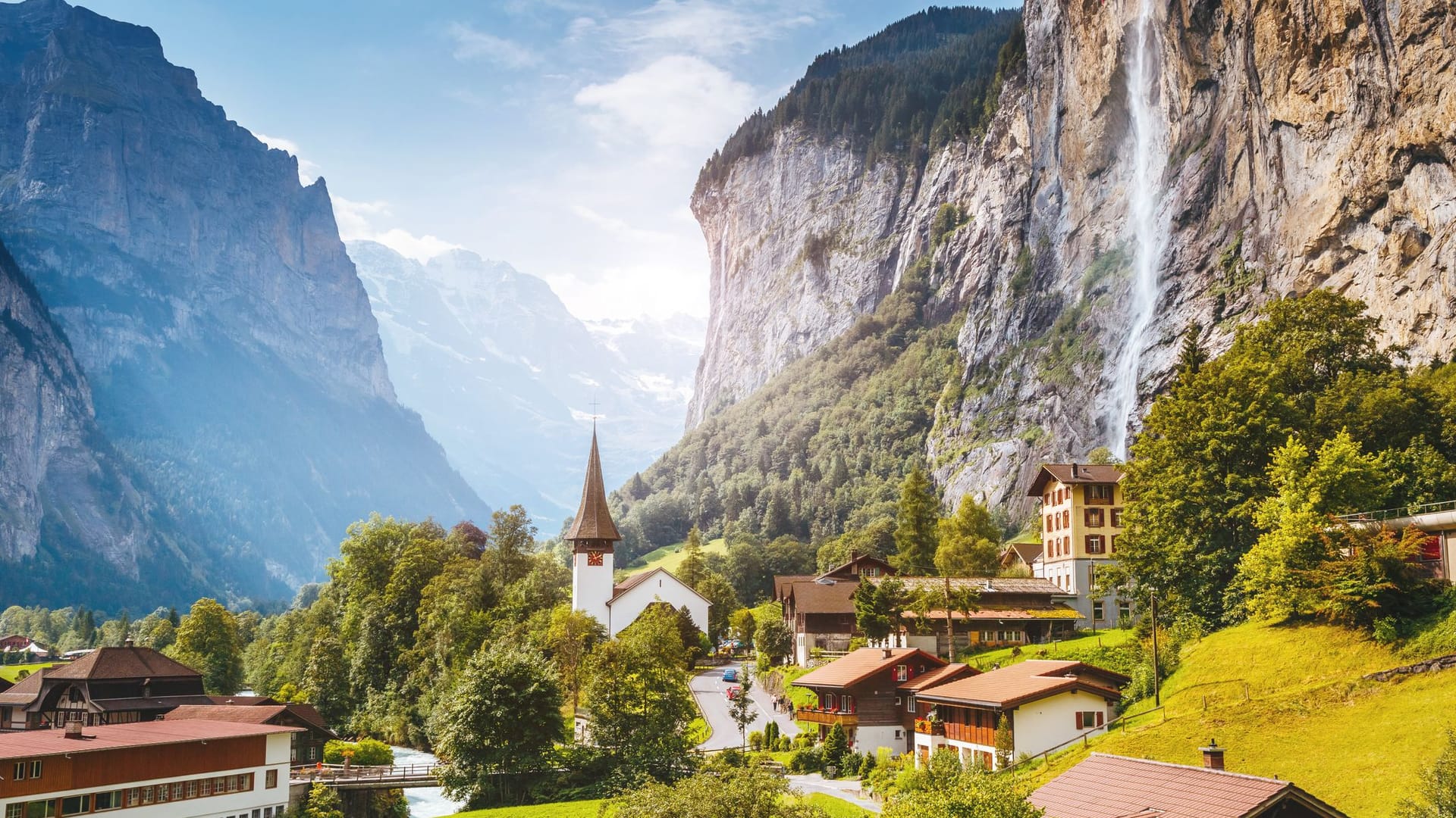 Ein Dorf in der Schweiz