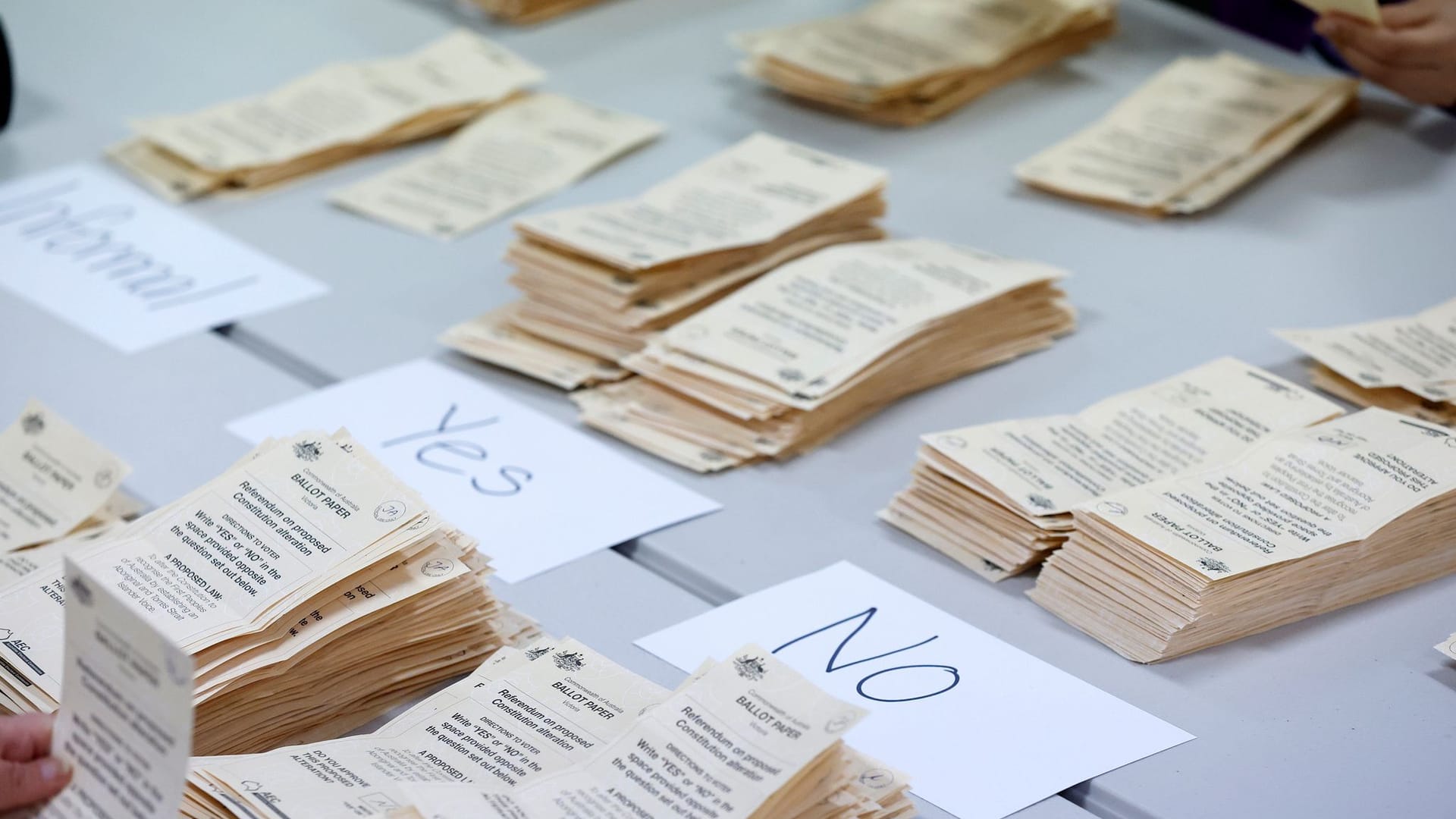 VOICE REFERENDUM COUNTING