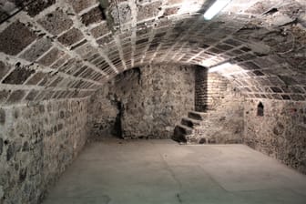 Der Gewölbekeller in der alten Abtei: Nur Besuchergruppen können den Keller exklusiv besichtigen.