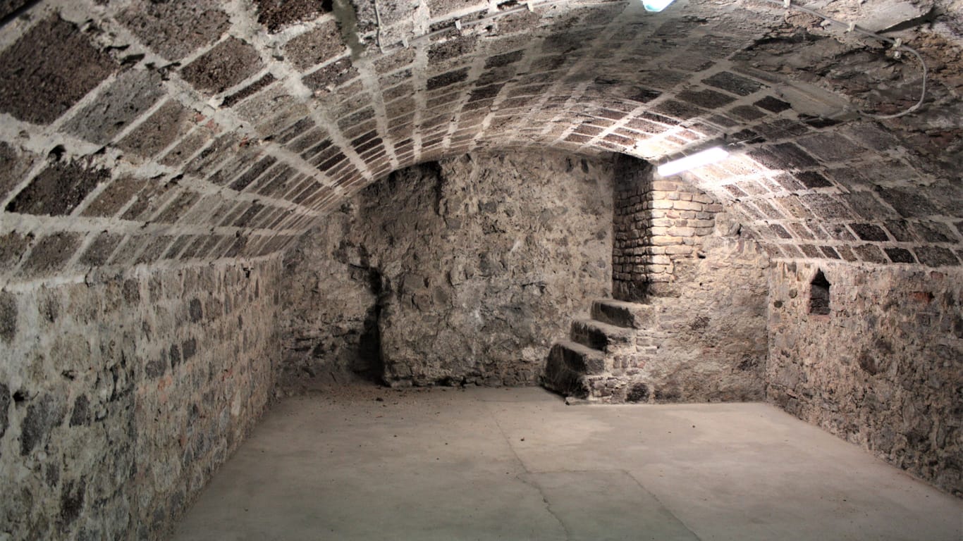 Der Gewölbekeller in der alten Abtei: Nur Besuchergruppen können den Keller exklusiv besichtigen.