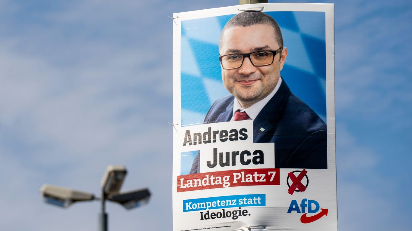 Wahlkämpfer Andreas Jurca: Einer der Angreifer habe ihn gefragt "Du bist doch der von den Plakaten", erzählte der AfD-Politiker.