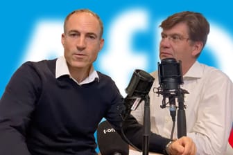 t-online-Chefredakteur Florian Harms und Politikchef Christoph Schwennicke im Gespräch.