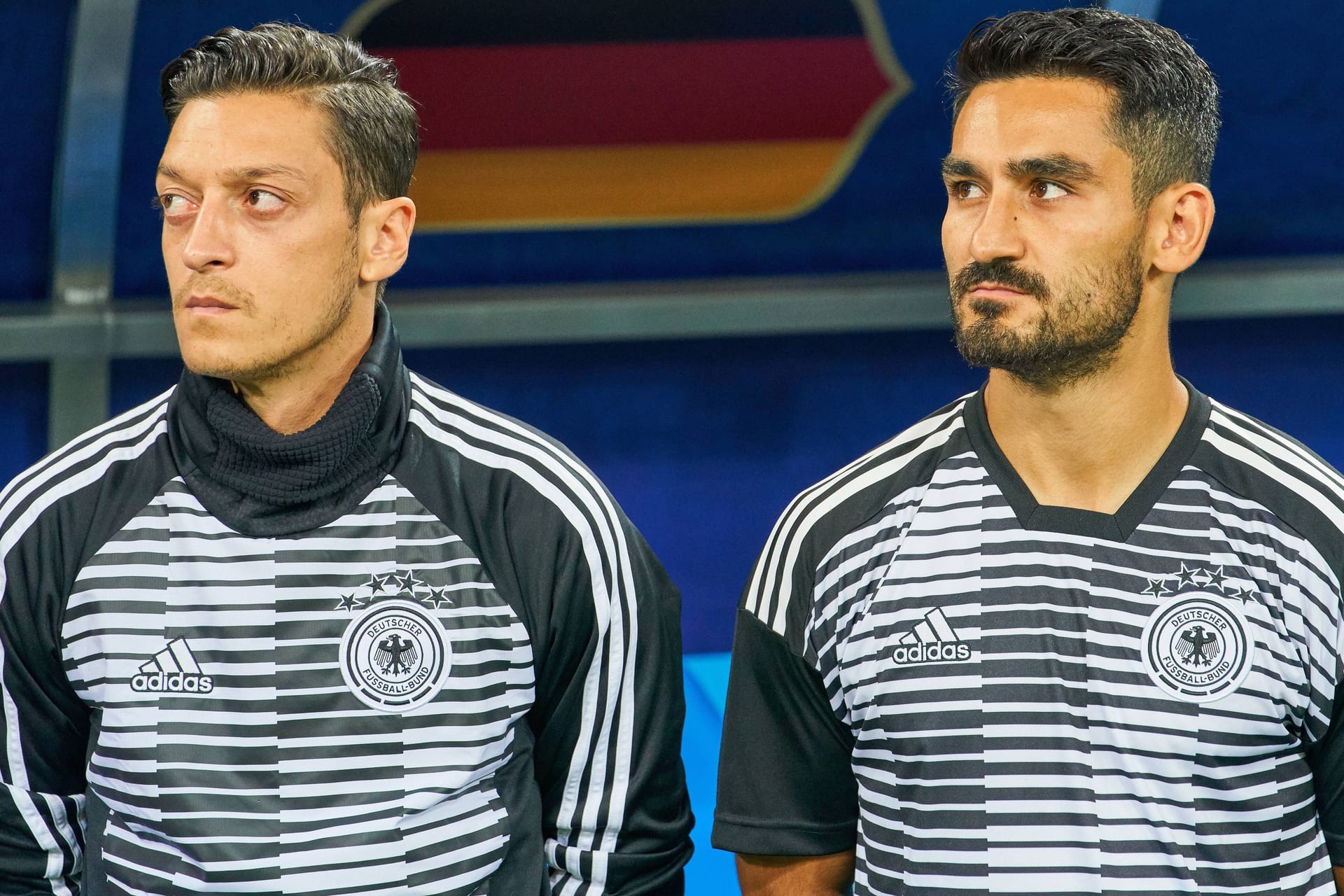 Mesut Özil und İlkay Gündoğan (r.): Sie haben unterschiedliche Wege eingeschlagen.