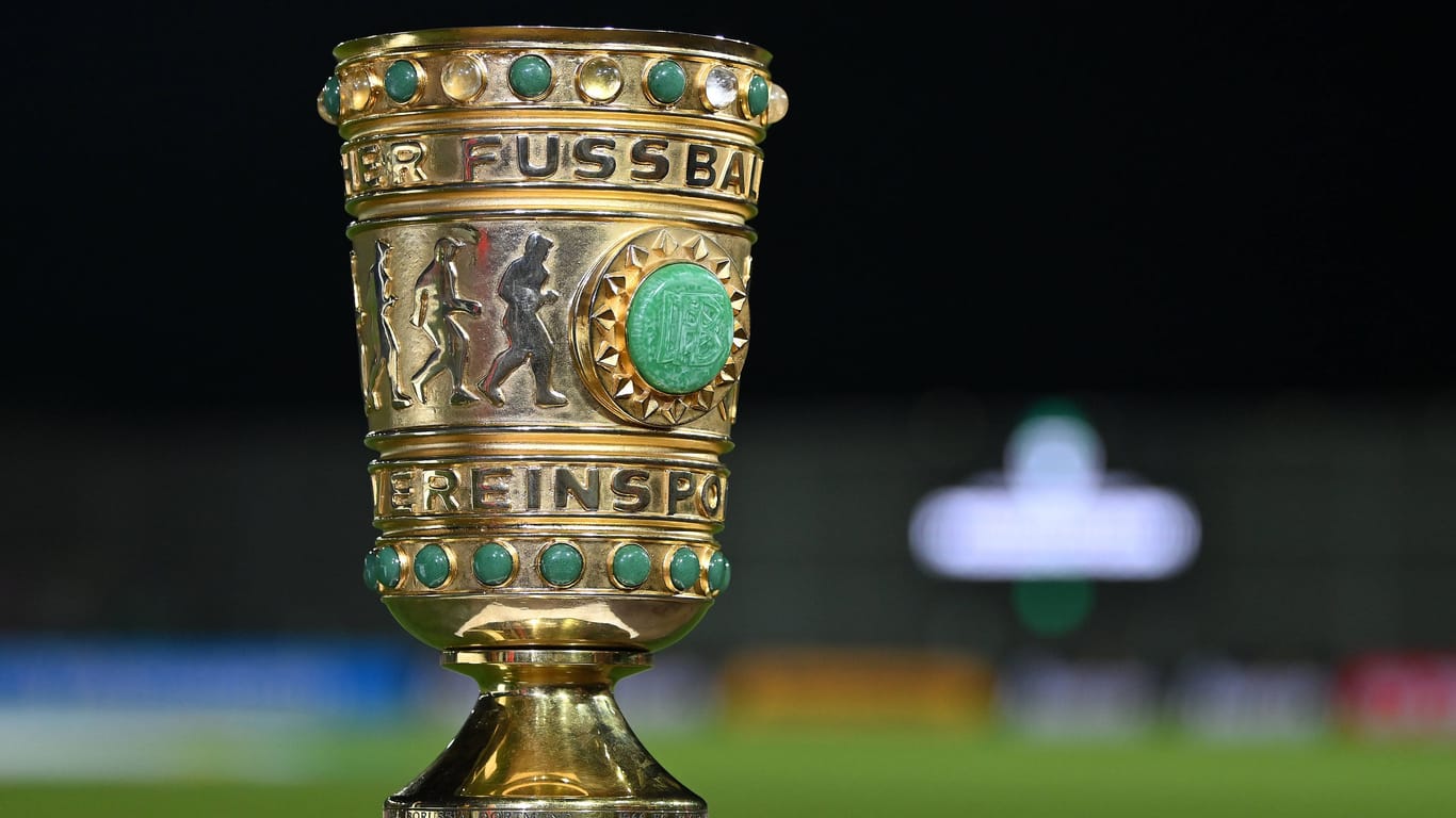 Der DFB-Pokal: Die Trophäe ist auch in diesem Jahr das Objekt der Begierde.