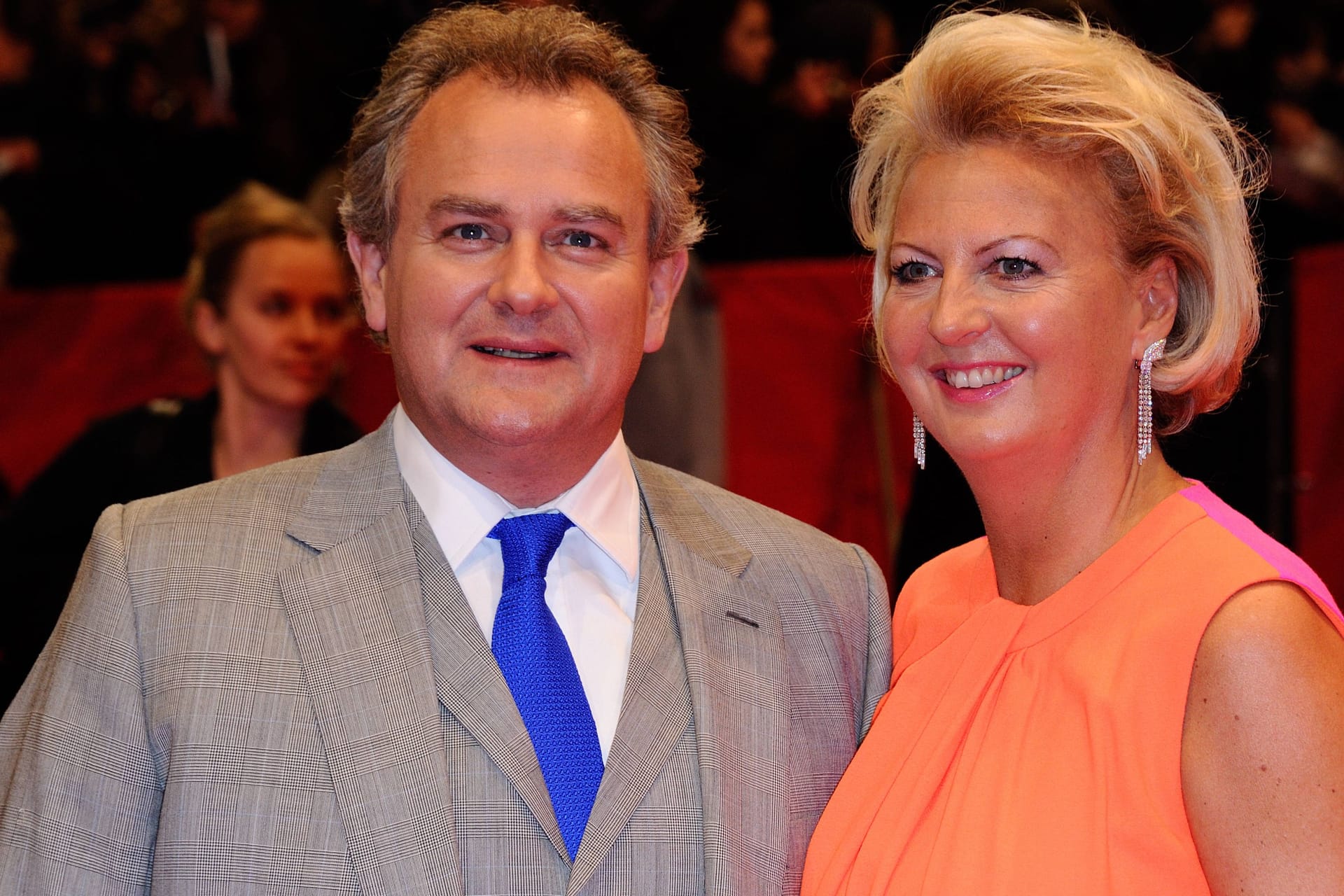 Hugh Bonneville und seine Frau Lulu Evans: Das Paar lässt sich scheiden.