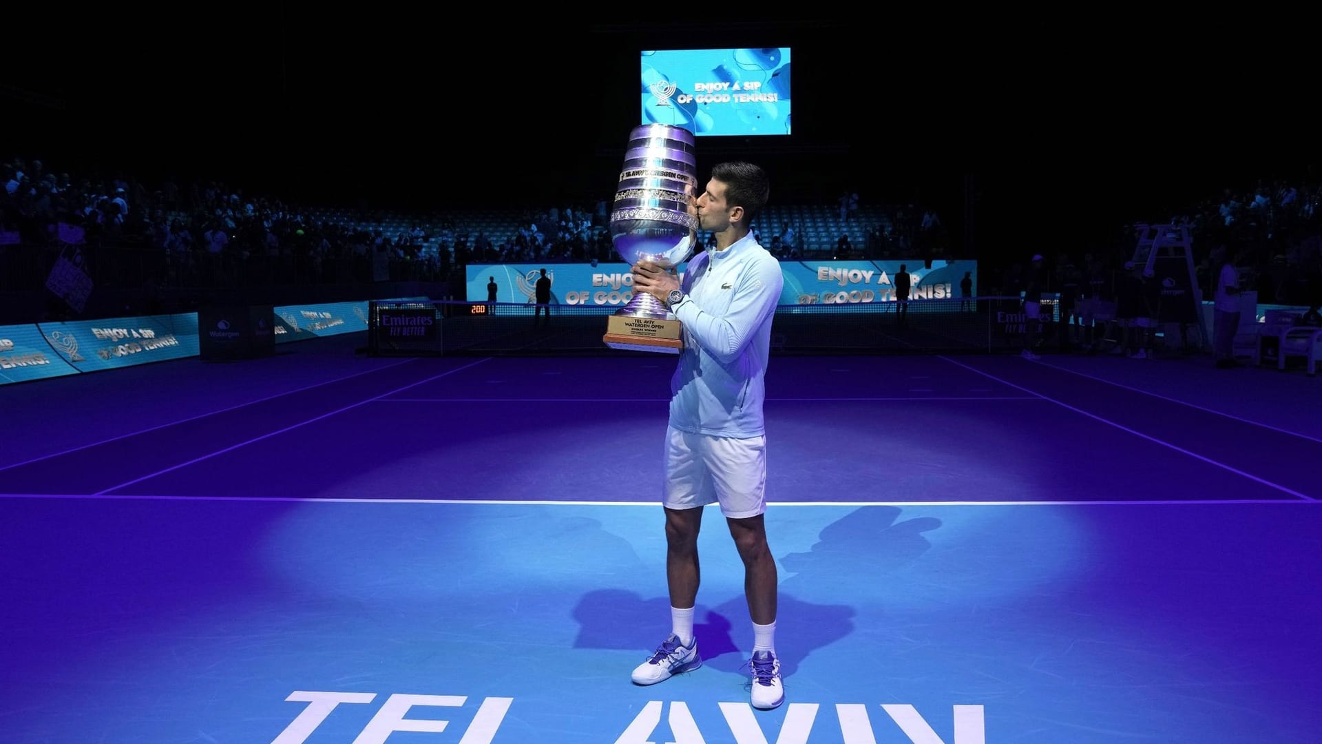 Novak Djokovic in Tel Aviv